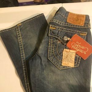 COPY - $ALE! NWT’s True Religion Joey Super T in “DARK PIPELINE” size 31x32 (al…